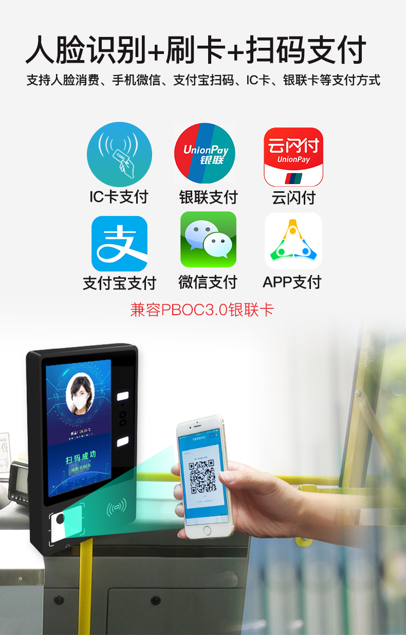 人臉識(shí)別公交刷卡機(jī) 人臉識(shí)別公交刷卡機(jī)